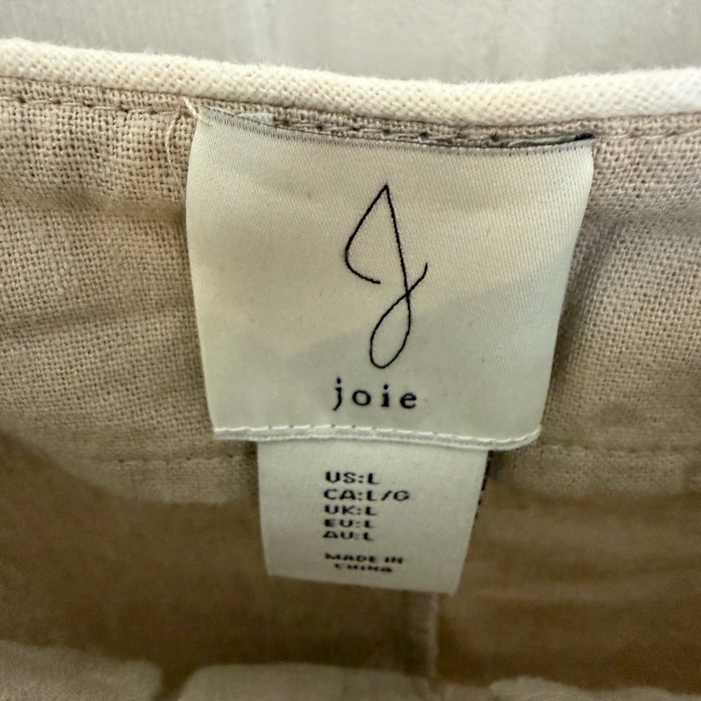 Joie Linen Blend Embroidered Vest - Picture 3 of 4